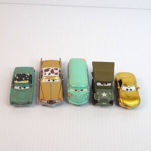 Disney World of Cars Metal Die Cast Assorted Characters Lot of 5